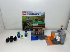 LEGO Minecraft The Abandoned Mine 21166  – 248 pieces Retired Complete No Box