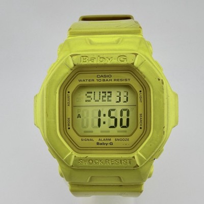 Casio G-Shock Baby-G BG-5602-9 Lemon Drop Canary Yellow Women s  Watch READ