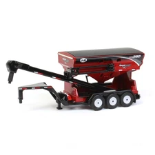1/64 J&M 390 Red Gooseneck Seed Tender with Triples Cust-1716