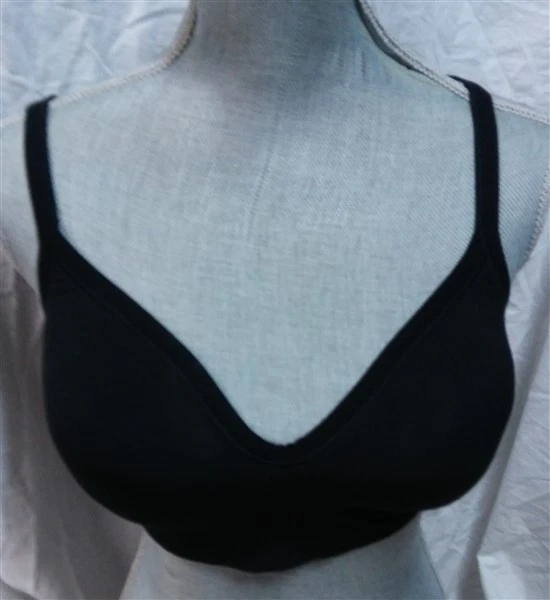 NWT Yummie Tummie Small Dawn Wire Free Contour Bra YT5-113 Black 127306 - Image 2 of 3