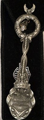 Harley-Davidson Collectible Christmas 2003 Pewter Spoon 96890-04V