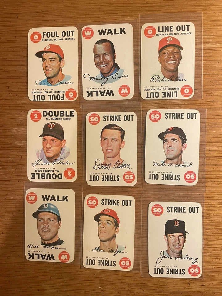 Juego completo Topps 1968 #1-33 Mantle Mays Clemente Aaron EX como nuevo BV $880,00 Foto 2 de 4