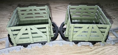 PAAR SM32 LATTENWAGEN 16 MM MASSSTAB AUF ABSETZFAHRGESTELL