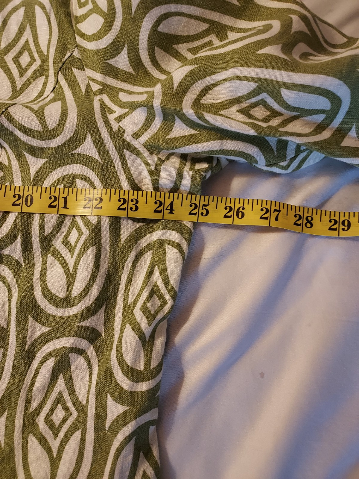 JM Collection Women's Blouse Plus Size 18W Linen … - image 7