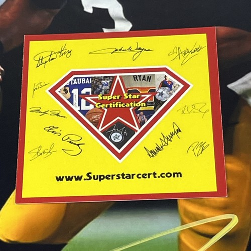 Foto firmada por Russel Wilson #3 Pittsburgh Steelers QB Autografiado 8.5x11 COA Holo - Imagen 2 de 11