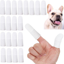 20 PCS Dog Toothbrush Pet Toothbrushs Finger Toothbrushs Cat Too Thbrush Washabl