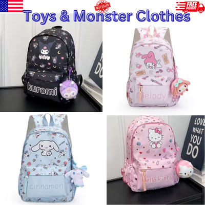 Cute Kawaii Plush Backpack Cartoon School Bag Soft Kids Gift Travel Bag