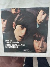 Lp Rolling Stones Out Of Our Heads D65 Weinrot in Mint-