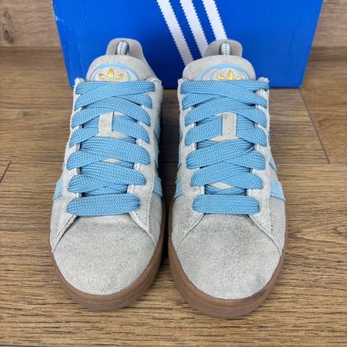 Adidas Campus 00s scarpe da ginnastica donna taglia UK 5,5 scamosciate grosse blu - Foto 7 di 9