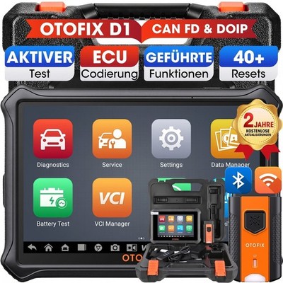 2026 OTOFIX D1 Profi OBD2 Diagnosegerät Auto Scanner ALLE SYSTEM ECU Coding TPMS