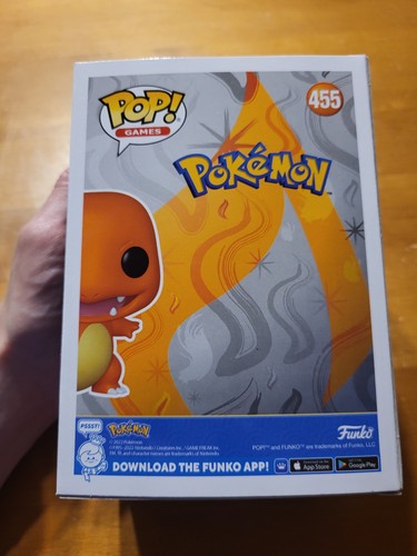 Funko Pop Games Pokemon Charmander Metallic #455 SDCC 2022 SUMMER READ - Picture 3 of 7