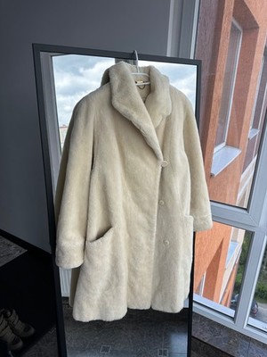 Vintage Peter Hahn Woman Alpaca Coat Sz XL