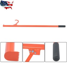 58" Steel Timberjack Timber Jack Tool Log Roller Cant Hook Tool Log Lifter