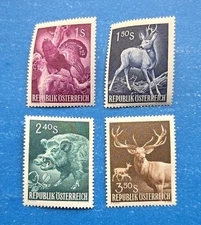 Austria Stamps, Scott 640-643 Complete Set MNH