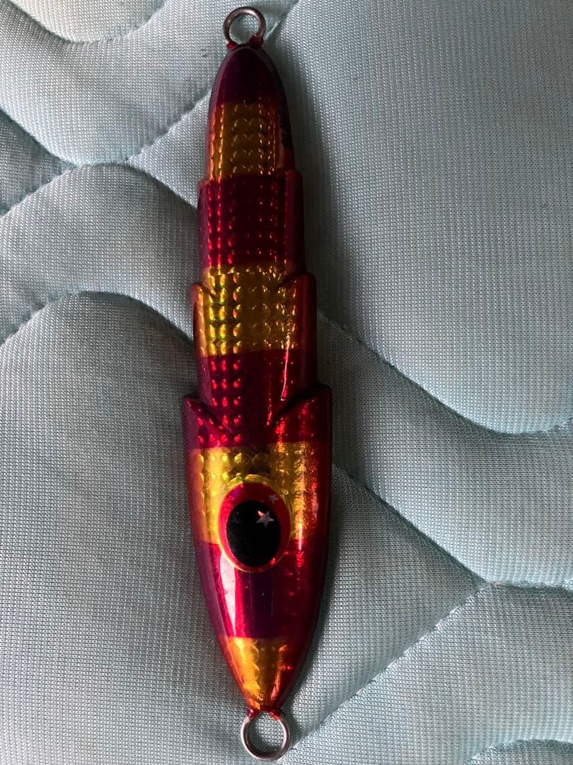 Metal jig gold, red, gold set - Image 2