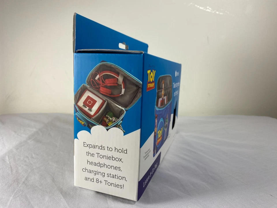 NUEVO Disney Tonies Toy Story Listen and Go Bolsa Estuche de Transporte de Viaje Caja Tonies Foto 4 de 4