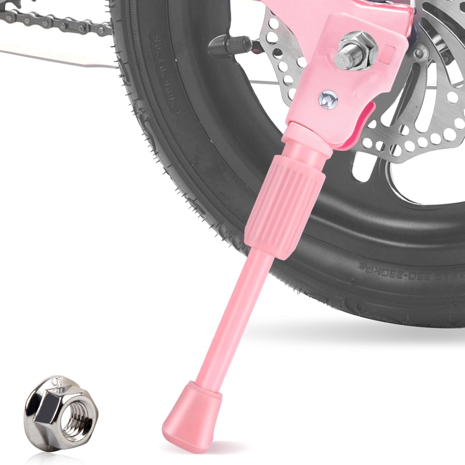 Kids Bike Kickstand for 14Inch Wheels  SingleSide Rear Suppo