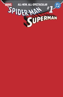 Marvel/DC: Spider-Man/Superman #1 Blank Cover (04/22/26)