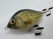 4.5” Novak 2017 Glidebait White Crappie Rare Collectible Jerkbait Musky Lure