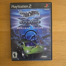 Hot Wheels Velocity X Maximum Justice PS2 CIB Complete W/ Manual TESTED!