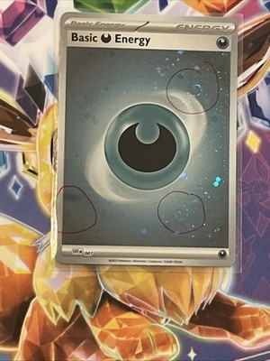 Scarlet Violet 151 Cosmo Holo Dark Energy 007 ! With 3 Separate Swirls!  Rare!