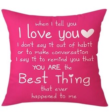 Two Sided Printing Throw Pillow Cover 24 x 24 24" x 24" Pack of 1 Hot Pink