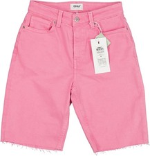 NUOVO! ONLY pantaloncino jeans donna lungo taglia 29 rosa