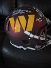 Washington Commanders, Authentic Autographed Speed Helmet ￼