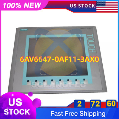 New Siemens 6AV6 647-0AF11-3AX0 6AV6647-0AF11-3AX0  HMI KTP1000 Basic Color PN