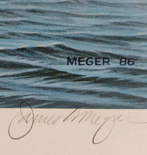1986 Alaska Duck Stamps and signed/numbered print. - Picture 7 of 9