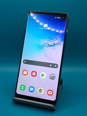 Samsung Galaxy S10 - 128 GB - Prism Black (Unlocked, Aftermarket screen)