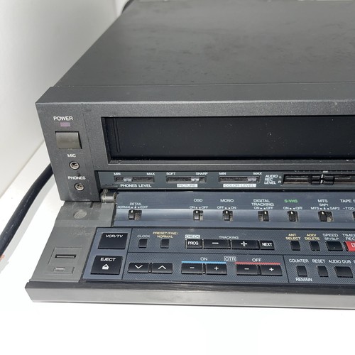 Panasonic AG-1960 Hi-Fi Super Multiplex S-VHS / VCR Player Recorder - Picture 2 of 13