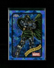 2025 Topps Chrome Sapphire Edition Marvel #148 Doctor Doom A25