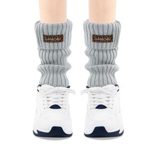 Knit Leg Warmers Girls Winter Long Socks For Women Thick Ankle Boots