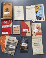 LOT D - Vintage BOY SCOUT Books / Pamphlets , Boy Scouts of AMERICA , BSA