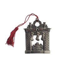 AVON 2009 Fireplace Christmas Ornament Stocki...