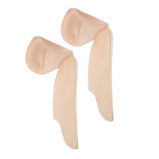 Skin color Three in one PU High heeled shoes pad heel Anti friction