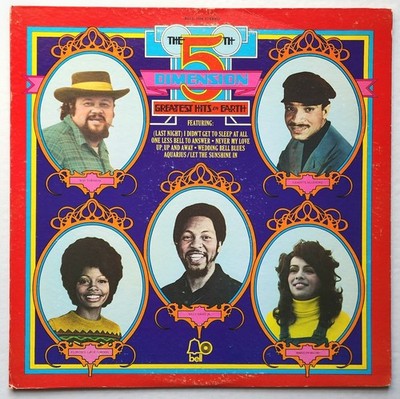 THE 5TH DIMENSION - GREATEST HITS ON EARTH LP 1972 (BELL RECORDS) BELL 1106