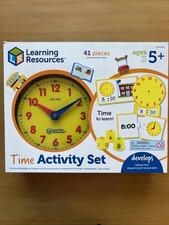 Learning Resources Time Activity Set 41 Pieces