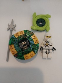 Lego Ninjago 2507 Zane Fire Temple 2520 9574 Lloyd ZX Spinner 2509 Kruncha Lot