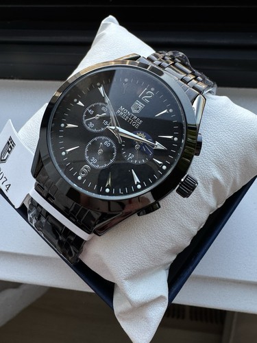 Reloj Invicta X Montres Prestige Hombre Negro 40mm MPW-0074 ¡Nuevo! - Imagen 2 de 7
