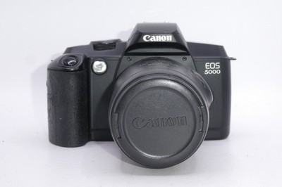 Canon EOS 5000 analoge Spiegelreflexkamera 35 mm + 35-80 mm Zoomobjektiv