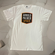 Image of NWOT Arnold Palmer Spiked - Cream - Premium T-Shirt Men Medium