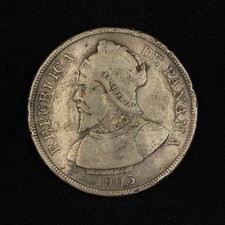 1905 Panama 50 Centesimos - Free Shipping USA