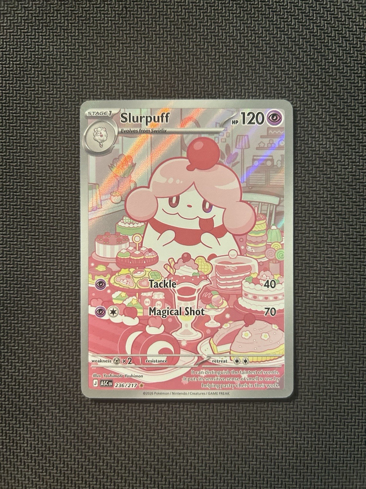 Pokemon TCG Slurpuff 236/217! NM Condition! See Description!