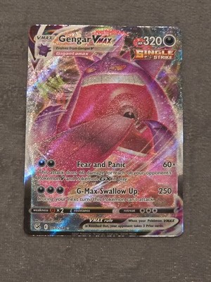 Gengar VMAX 157/264 Swsh08: Fusion Strike Holo