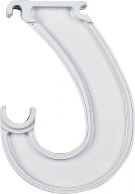 Closetmaid 3/4 Hanging Rod Support 5629 White 