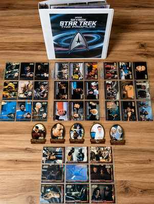 2000 SkyBox Star Trek TNG Profiles Complete Base Chase Sets Partial Q's Quips