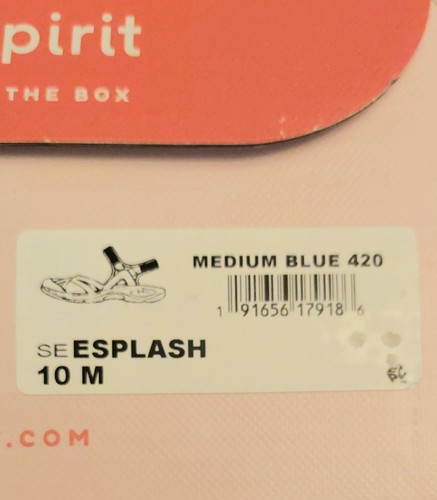Easy Spirit Esplash Damenschuhe marineblau Riemen Wandern geschlossene Zehe Sandalen 10 M - Bild 9 von 9