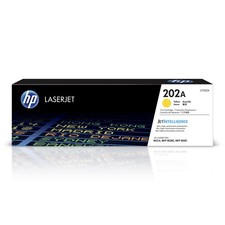 HP 202A Yellow Toner Cartridge Printers Works with Color LaserJet Pro M254; Co